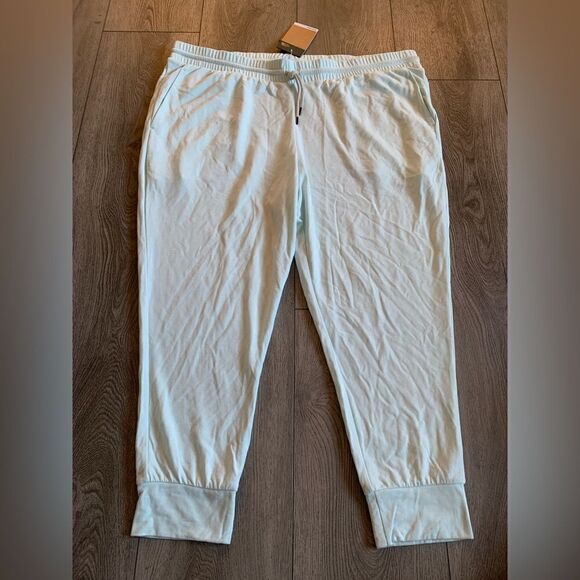 The north face skylight blue joggers very soft and lightweight - Picture 1 of 4